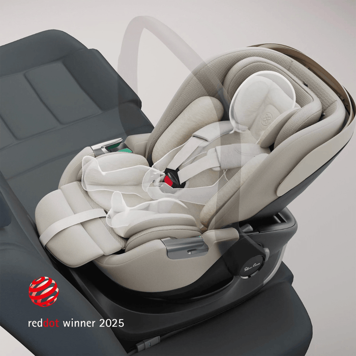 Silver Cross Glide Plus 360 Infant Capsule Car Seat - Timeless Cocoa