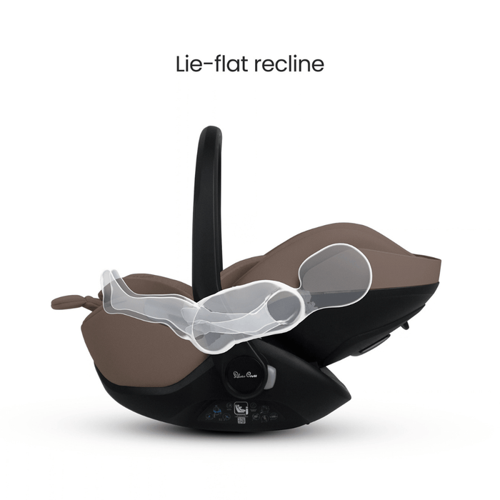 Silver Cross Glide Plus 360 Infant Capsule Car Seat - Timeless Cocoa