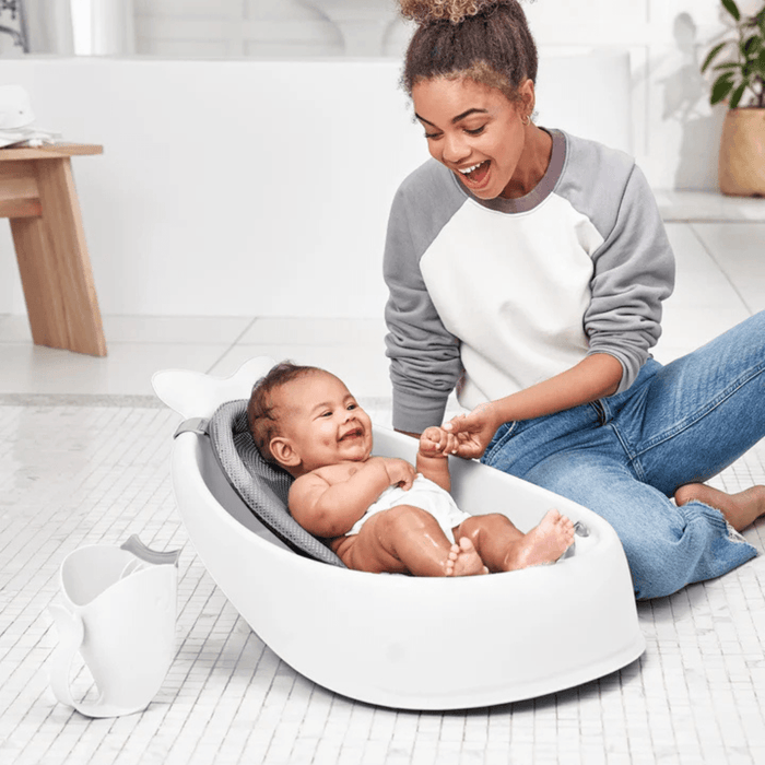 Skip Hop Moby Smart Sling Baby Bath - White