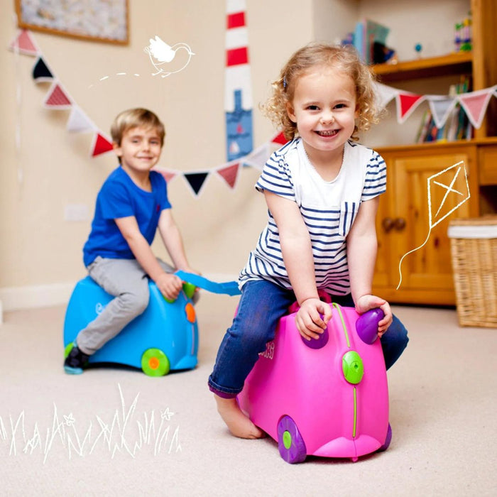 Trunki Trixie Pink Ride on Suitcase