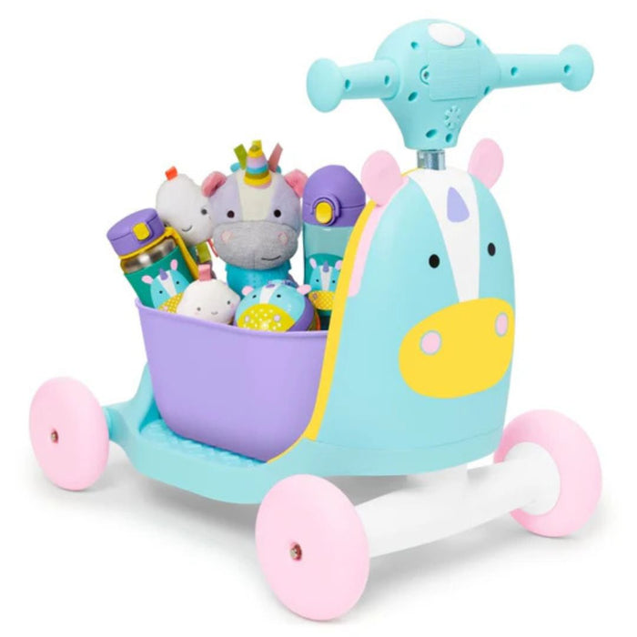 Skip Hop Zoo Ride on 3-in-1 Scooter - Unicorn