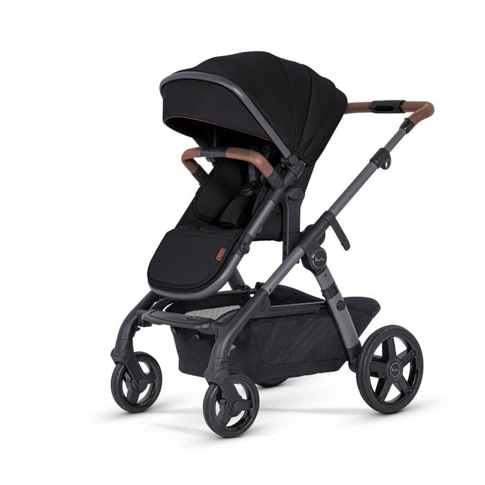 Silver Cross Wave 3 Seat, Carry Cot & Tandem Seat Bundle - Licorice *PRE-ORDERS ONLY, This is not a line we carry*