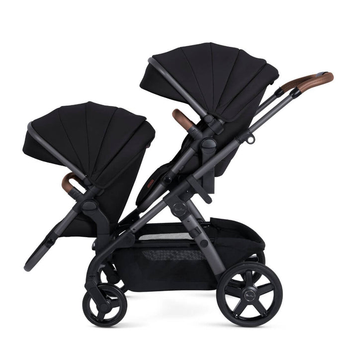 Silver Cross Wave 3 Seat, Carry Cot & Tandem Seat Bundle - Licorice *PRE-ORDERS ONLY, This is not a line we carry*