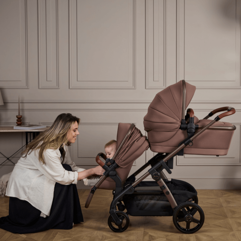 Silver Cross Wave3 Single to Double Pram