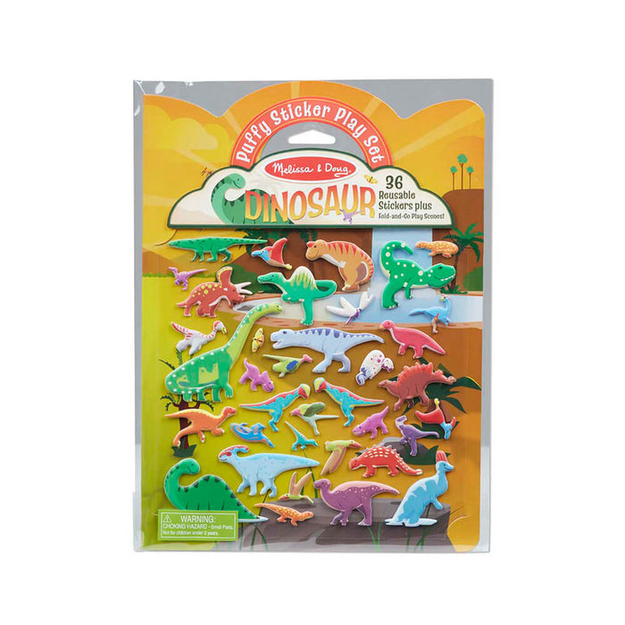 Melissa and Doug Dinosaur Puffy Stickers - ONLINE ONLY