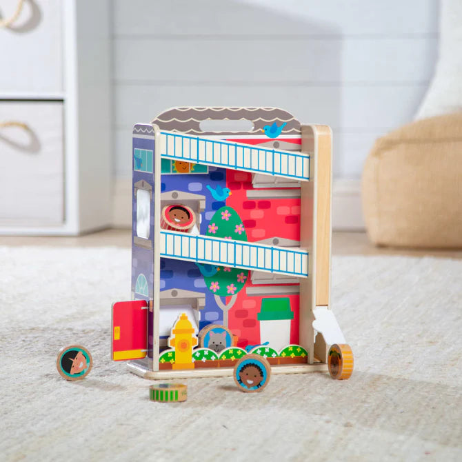Melissa and Doug GO Tots Town House Tumble - ONLINE ONLY
