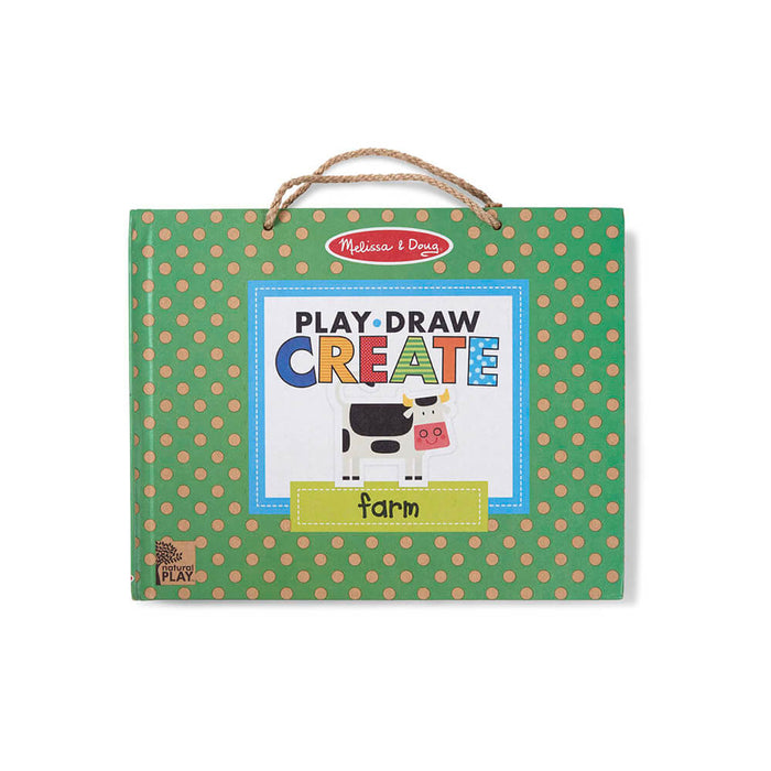 Melissa and Doug Play-Draw-Create Farm Fun - ONLINE ONLY