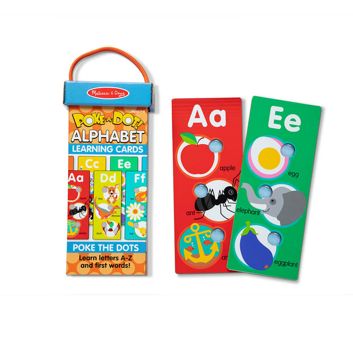 Melissa and Doug Poke-A-Dot ABC Learning Cards - ONLINE ONLY