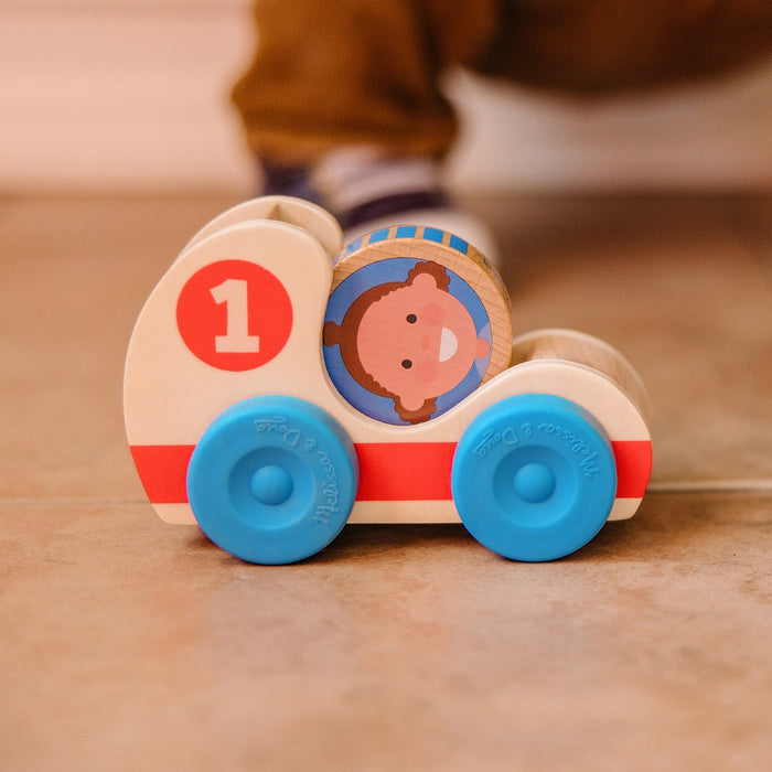 Melissa and Doug GO Tots Wooden Race Cars - ONLINE ONLY
