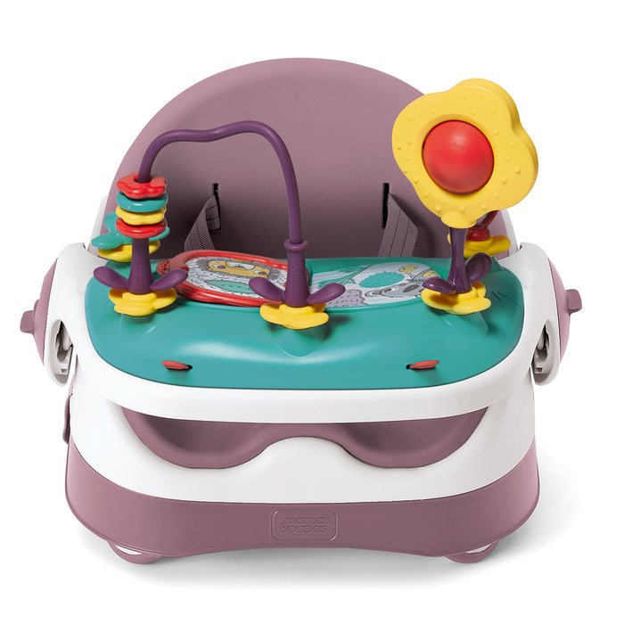 Mamas and Papas Bud Booster Seat with Play Tray - Dusky Rose**LIMITED TIME OFFER, PLAYTRAY FOR $10**
