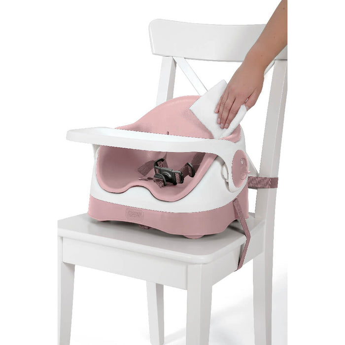 Mamas and Papas Bud Booster Seat with Play Tray - Blossom