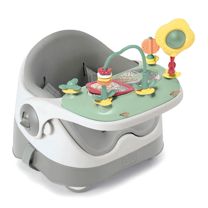 Mamas and Papas Bud Booster Seat with Play Tray - Pebble Grey