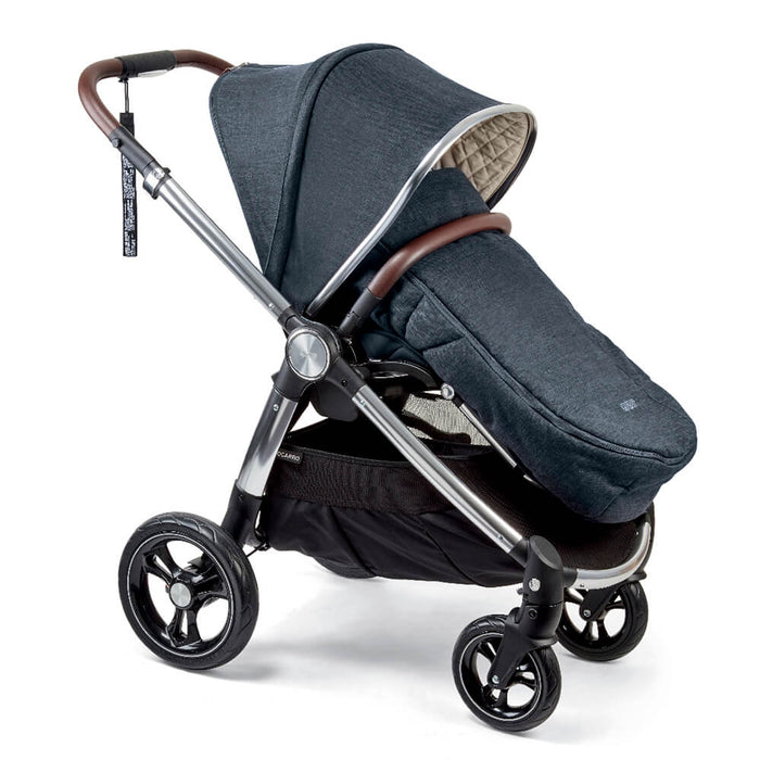 Mamas and Papas Navy Flannel Footmuff — The Kids Department