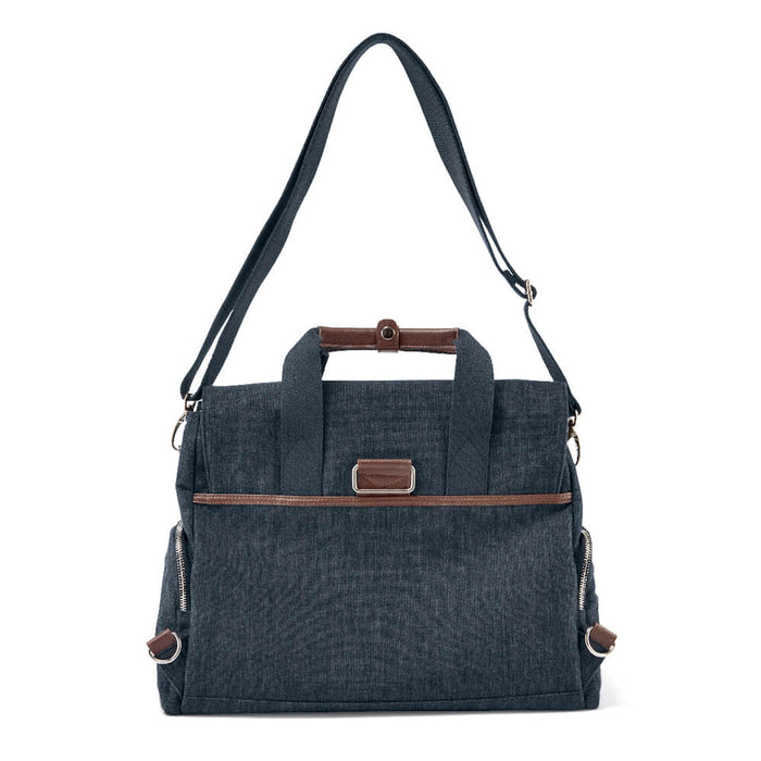 Mamas and Papas Navy Flannel Changing/ Nappy Bag