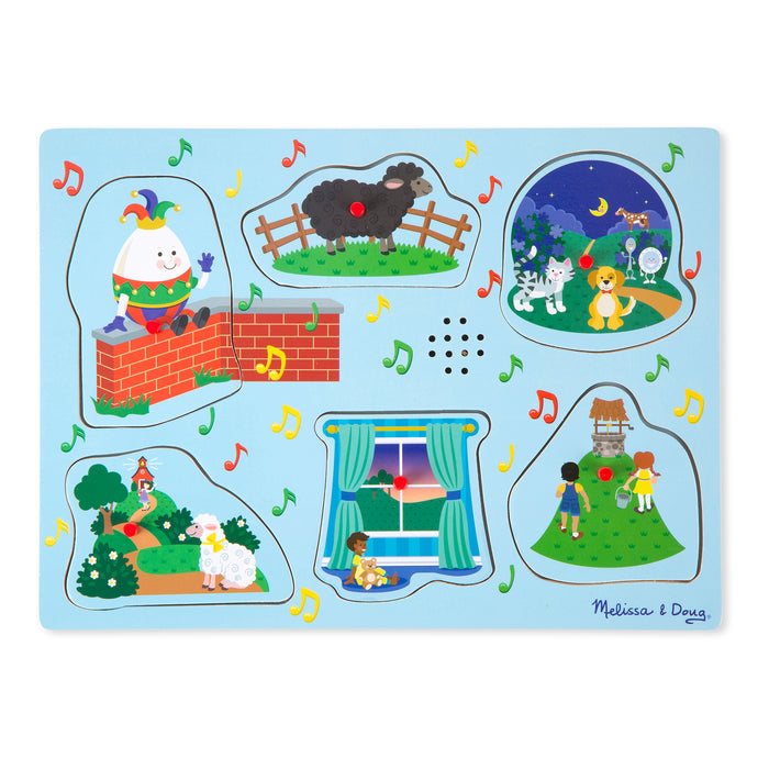 Melissa and Doug Nursery Ryhmes 2 Sound Puzzle - ONLINE ONLY