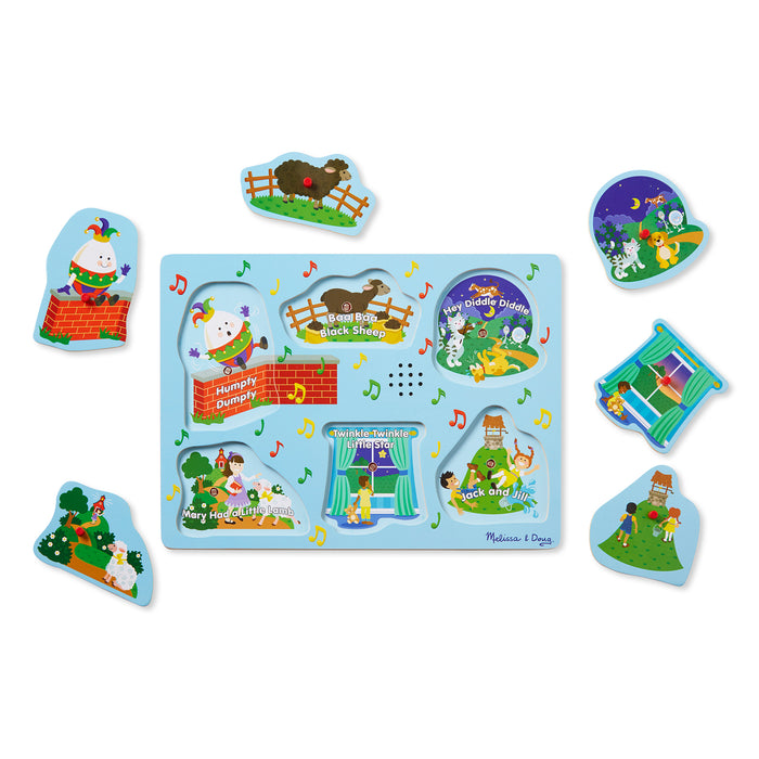 Melissa and Doug Nursery Ryhmes 2 Sound Puzzle - ONLINE ONLY
