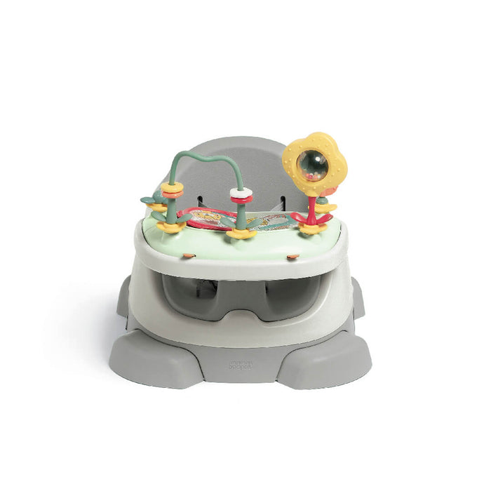 Mamas and Papas Bug 3-in-1 Floor & Booster Seat with Activity Tray - Pebble Grey