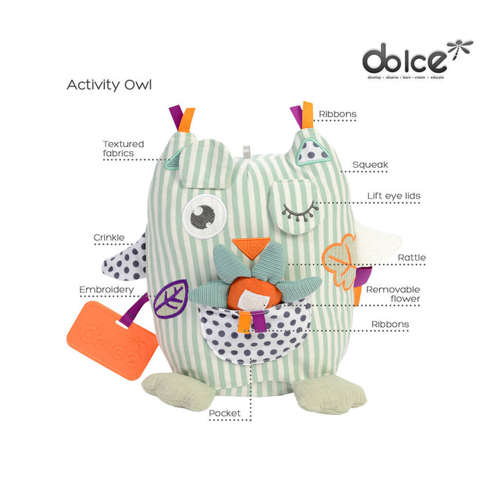 Dolce Toys Primo Activity Owl