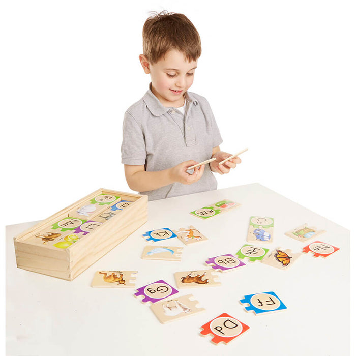 Melissa and Doug Puzzle Card Letters - ONLINE ONLY
