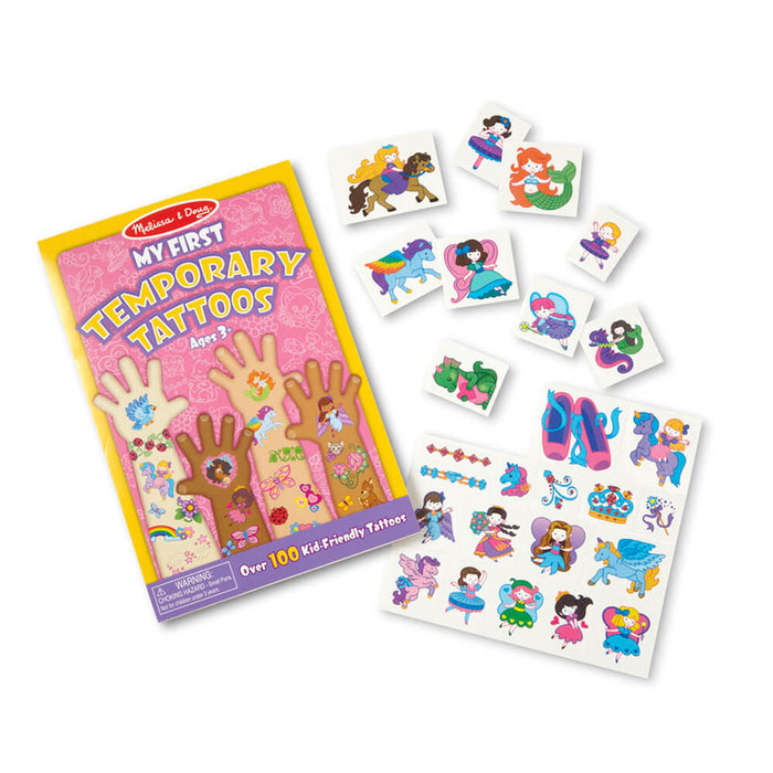 Melissa and Doug Temporary Tattoos Pink - ONLINE ONLY