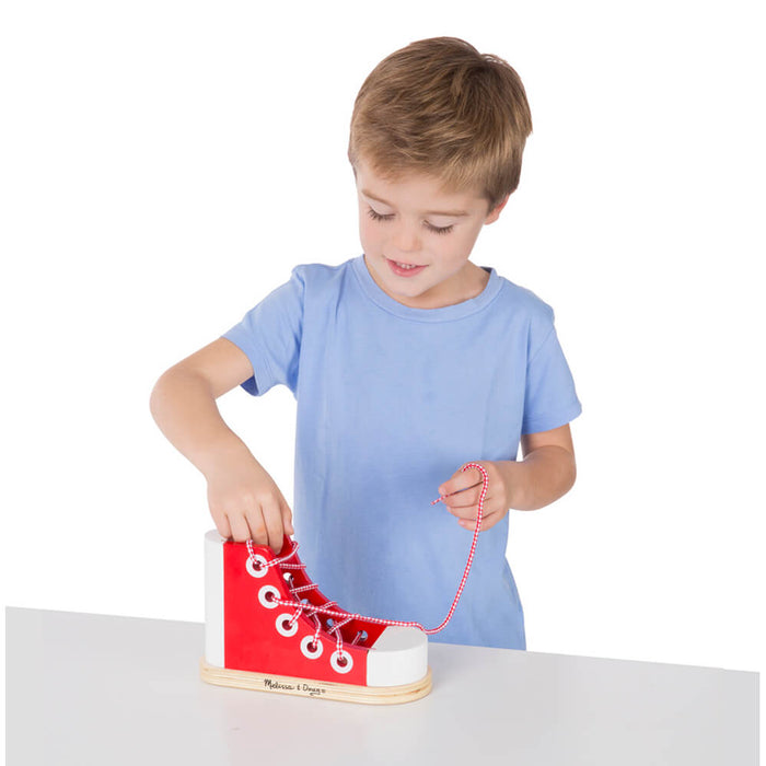 Melissa and Doug Lacing Shoe - ONLINE ONLY