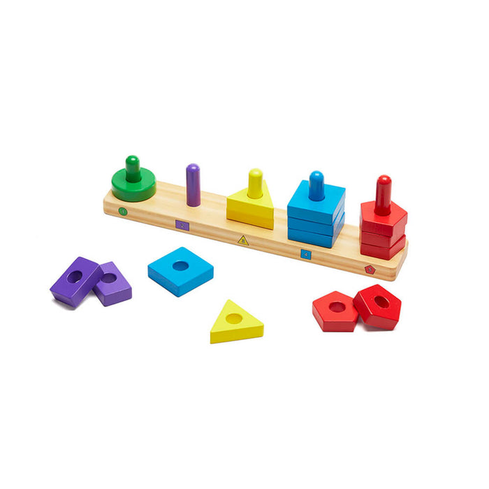 Melissa and Doug Stack and Sort Board - ONLINE ONLY