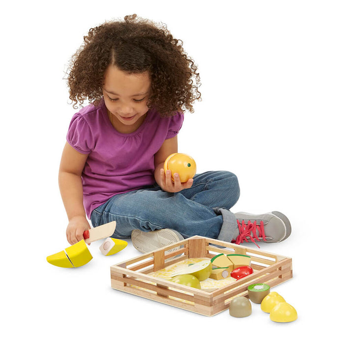 Melissa and Doug Fruit Cutting Crate - ONLINE ONLY