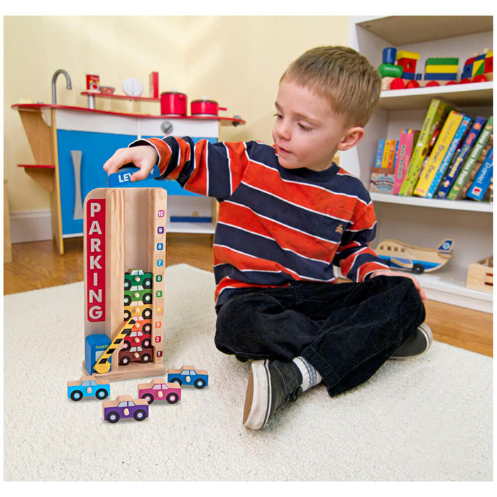 Melissa and Doug Stack & Count Parking Garage - ONLINE ONLY