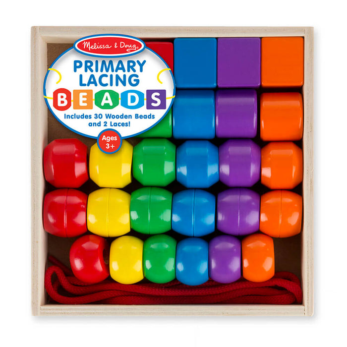 Melissa and Doug Primary Lacing Beads - ONLINE ONLY