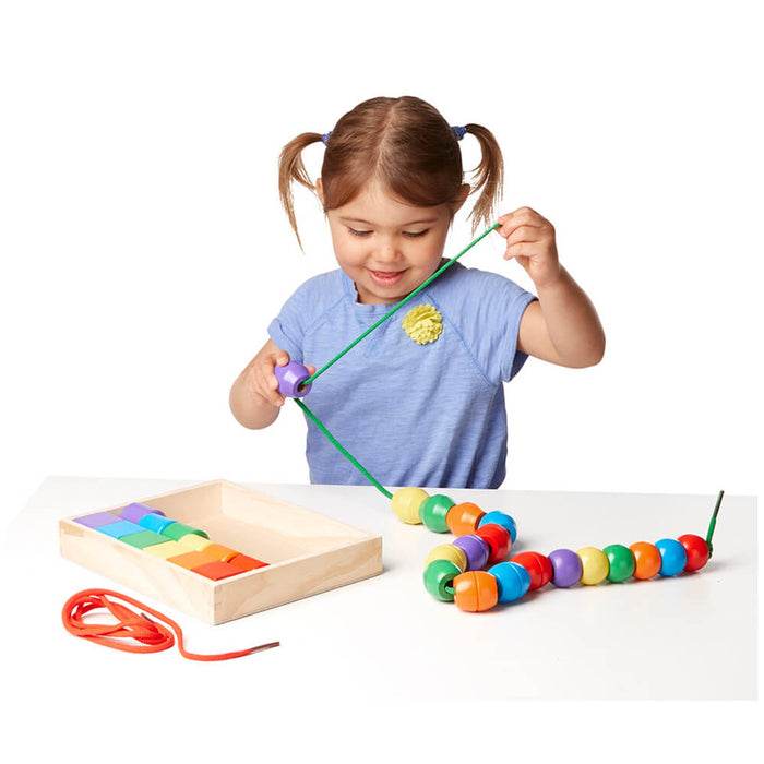 Melissa and Doug Primary Lacing Beads - ONLINE ONLY