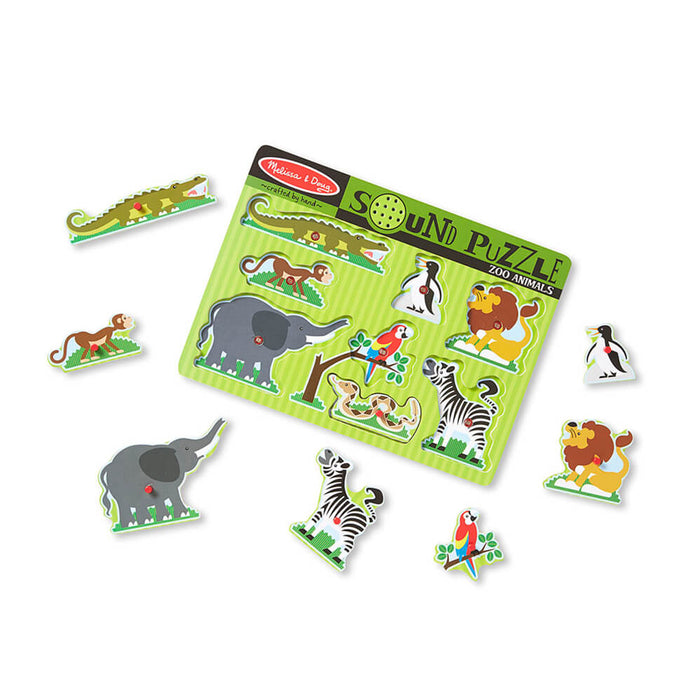 Melissa and Doug Zoo Animals Sound Puzzle - ONLINE ONLY