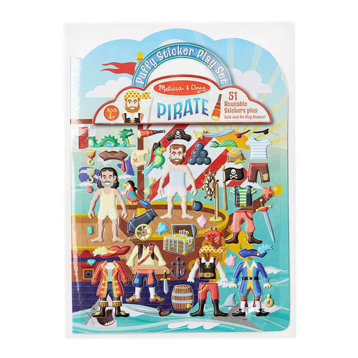 Melissa and Doug Puffy Stickers Pirate - ONLINE ONLY