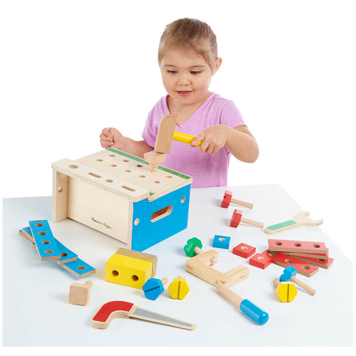 Melissa and Doug Hammer & Saw Tool Bench - ONLINE ONLY