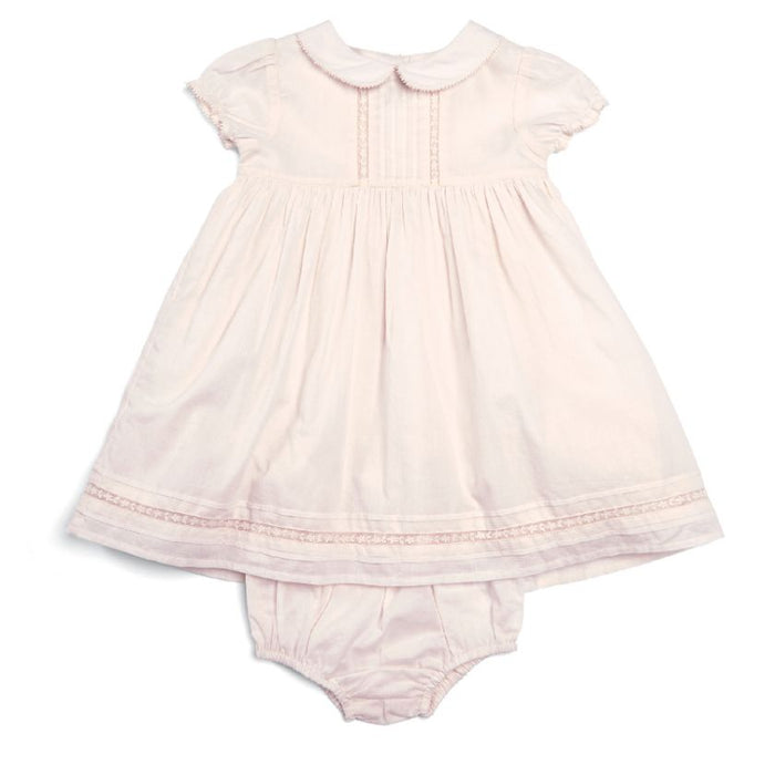 Mamas and Papas Woven Lace Trim Dress with Knickers - 2 Piece Set