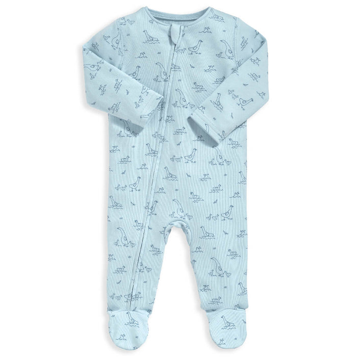Mamas and Papas Duck Onesie with Zip