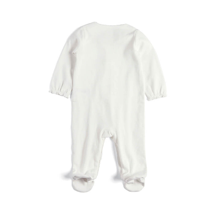 Mamas and Papas Embroided Flower Onesie