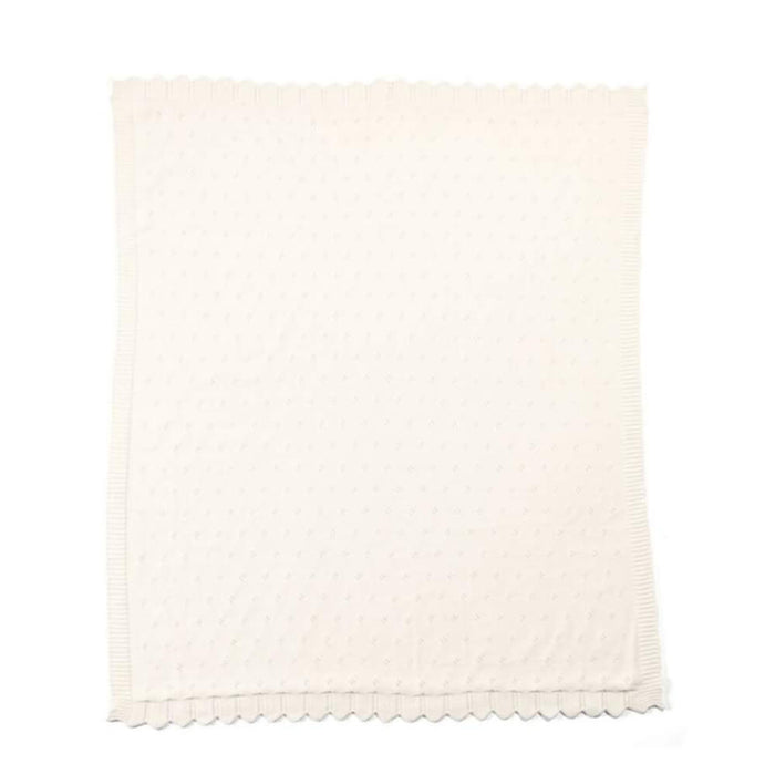 Mamas and Papas Lilybelle Pointelle Knitted Blanket